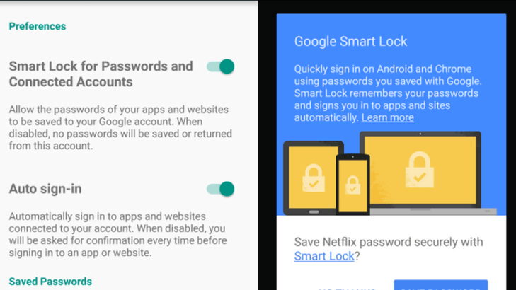 Android Marshmallow přišel s aplikací Google Smart Lock