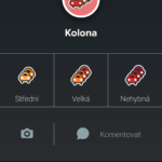 Nahlášení kolony