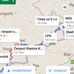 Tak vyhledávají body na trase Mapy Google