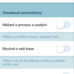 Nastavení propojení s Twitterem