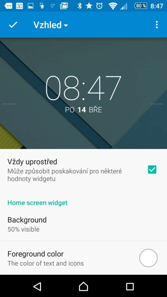 DashClock Widget