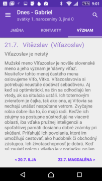 Význam jmen ve slovenštině