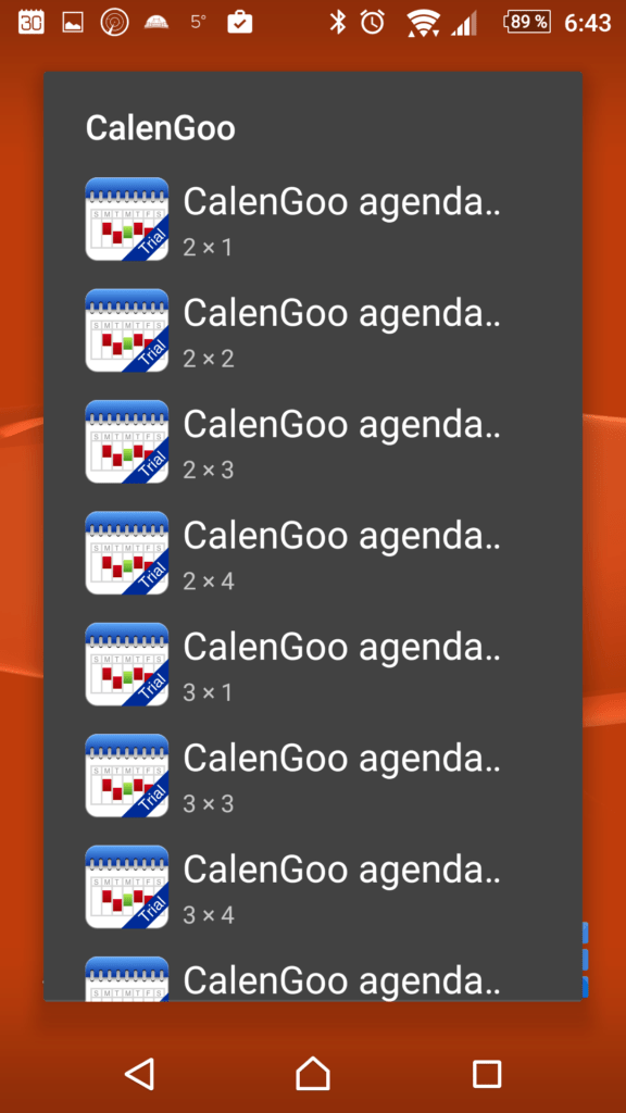 CalenGoo - Calendar and Tasks