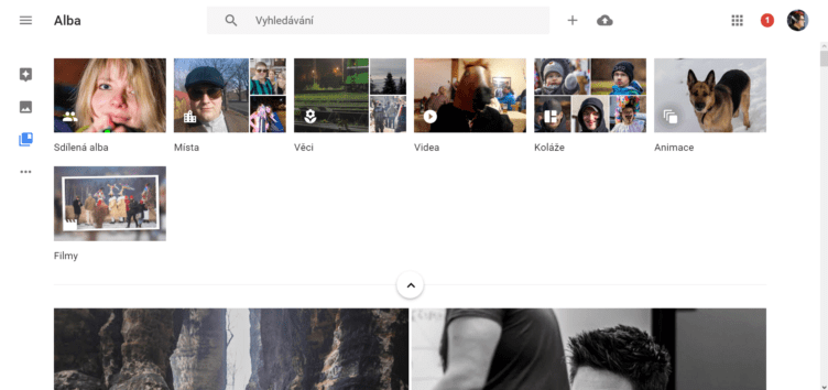 Google Fotky - aktualizace i na webu Google Fotky - aktualizace i na webu