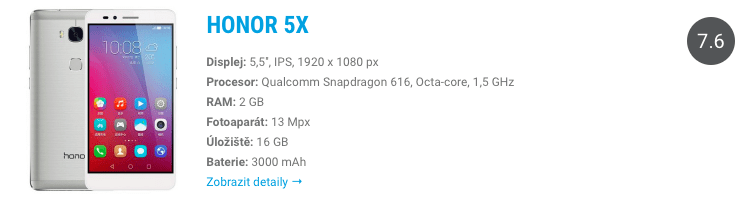 Honor 5X katalog Honor 5X katalog