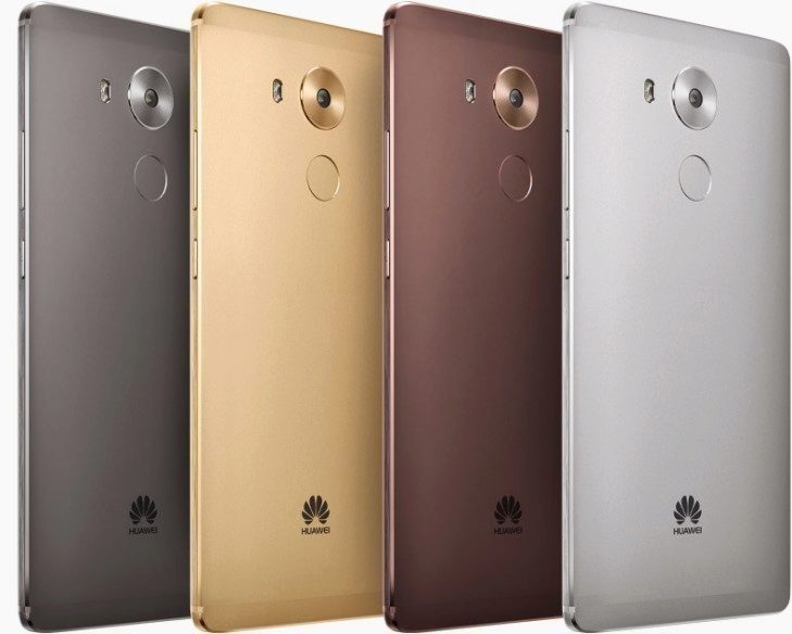 Huawei Mate 8 barevné varianty