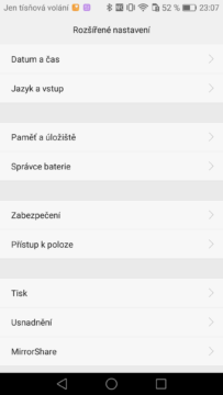 Huawei Mate 8 nastavení 3