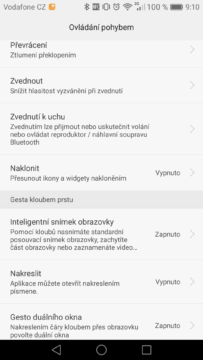 Huawei Mate 8 nastavení 5