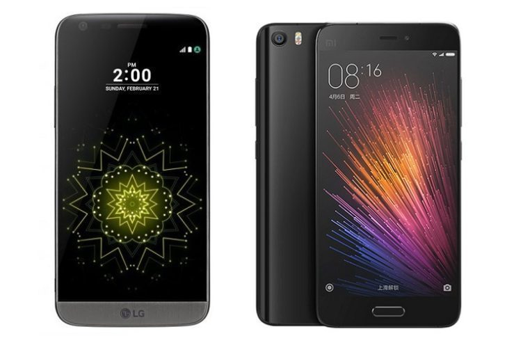 LG G5 vs Mi5