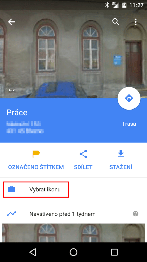 Mapy Google - tématické ikony (1)