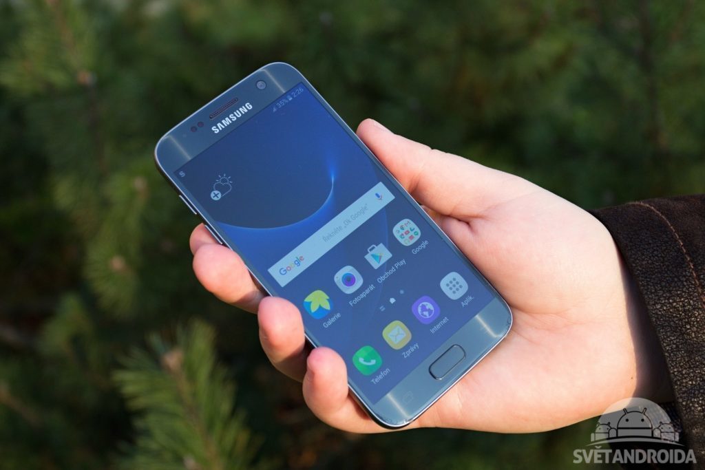 Samsung Galaxy S7 displej