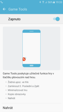 Samsung Galaxy S7 game tools