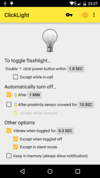 ClickLight Flashlight