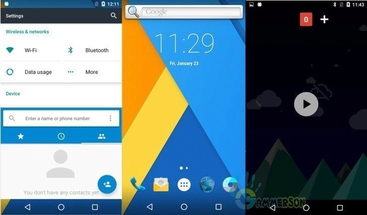 CyanogenMod 13 je postavený na Androidu 6.0 Marshmallow