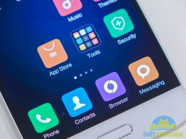 Xiaomi Mi5 - displej Xiaomi Mi5 - displej