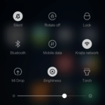Xiaomi Mi5 – systém, notifikační lišta 2