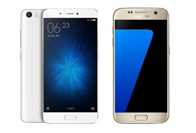 Xiaomi Mi5 vs Samsug Galaxy S7