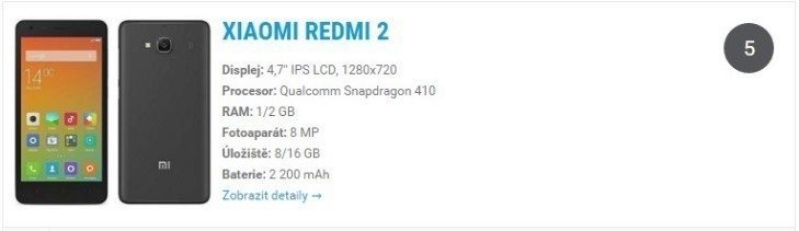 Xiaomi Redmi 2 - Widget