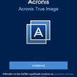 Instalace Acronis True Image Cloud na PC