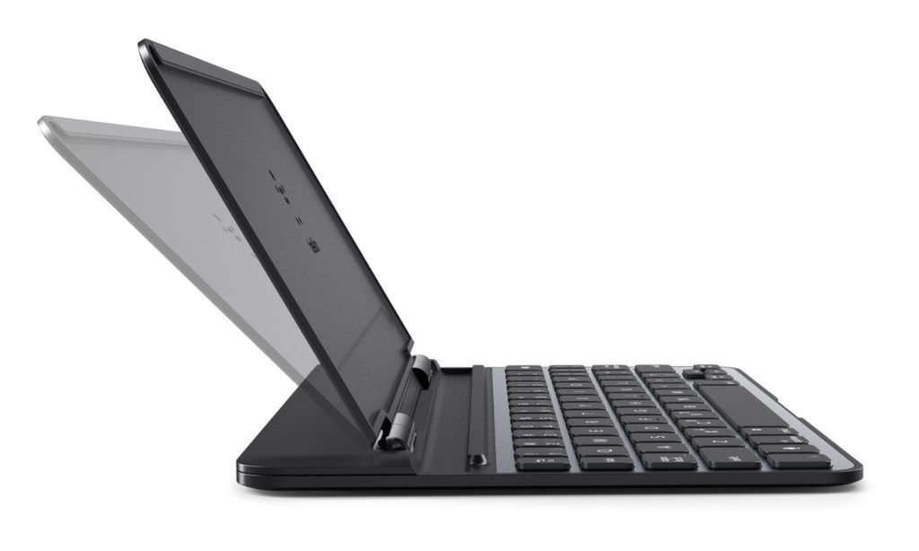 belkin Mobile Wireless Keyboard úhly náklonu