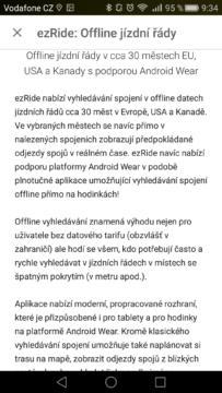 ezRide - prostředí aplikace7