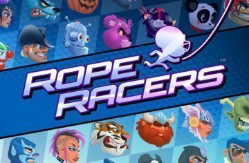 Hra Rope Racers: Bláznivé závody s přáteli na lanech