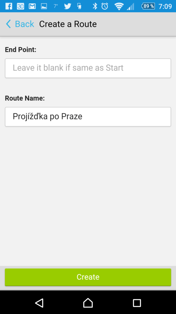 Zadání cíle a názvu