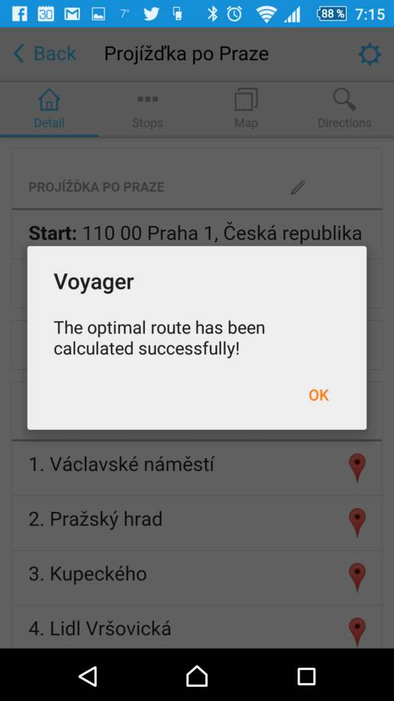 Cesta byla nalezena