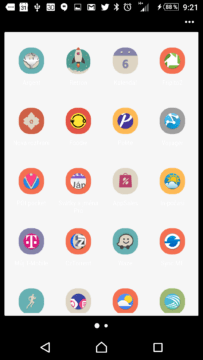 První z deseti balíčků ikon: Retron icon pack