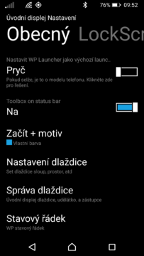 Launcher 8 WP style