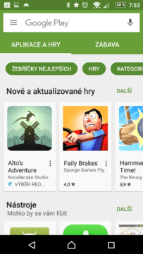 Obchod Play je relativně bezpečný