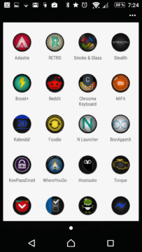 První z balíčků ikon: Stealth - Icon Pack