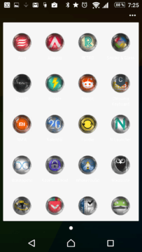 Smoke & Glass Icon Pack