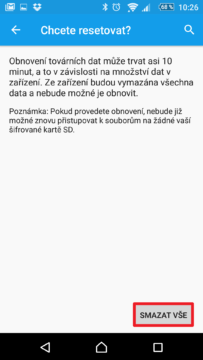 Smazat vše