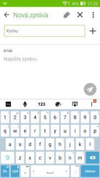Asus Zenfone Max  klávesnice