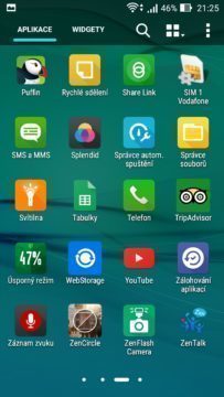 Asus Zenfone Max předinstalované app 3