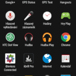 HTC Desire 820 –  menu aplikací