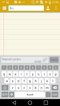 LG G Flex 2 - klávesnice LG G Flex 2 - klávesnice