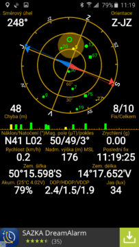 Samsun Galaxy S6 Edge - GPS systém