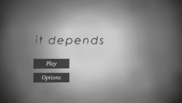 it depends ii