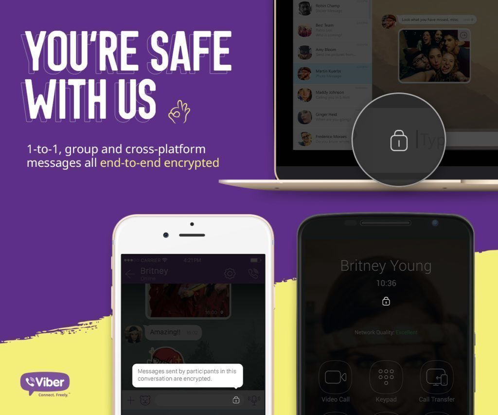 Aplikace Viber ve verzi 6.0 začala šifrovat komunikaci