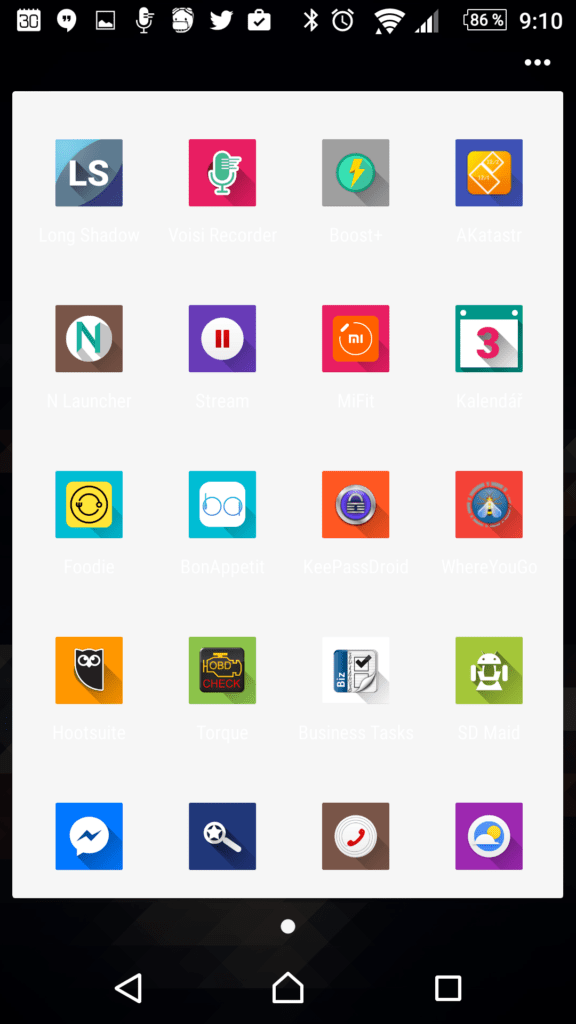 Long Shadow Icon Pack
