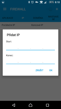 Přesměrování IP adres