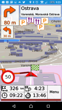 GPS Navigace & Mapy Aponia