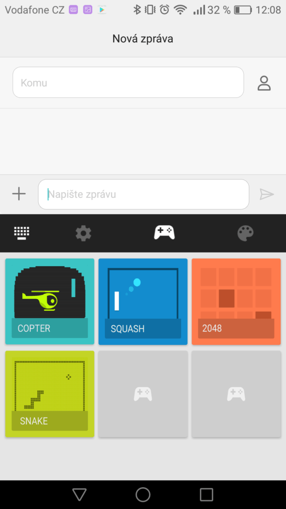 5 klávesnic z Google Play Ginger Keyboard 3