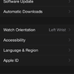 Apple Watch – aplikace v telefonu (5)