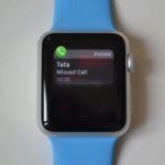Apple Watch – notifikační lišta