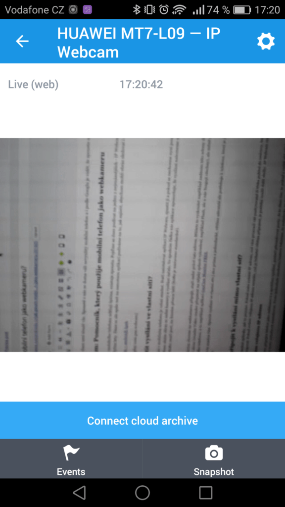 Jak použít mobilní telefon jako webkameru 8
