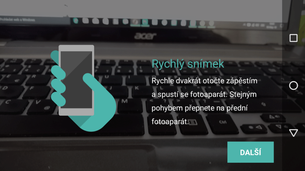 Moto X Play aplikace fotoaparátu 1