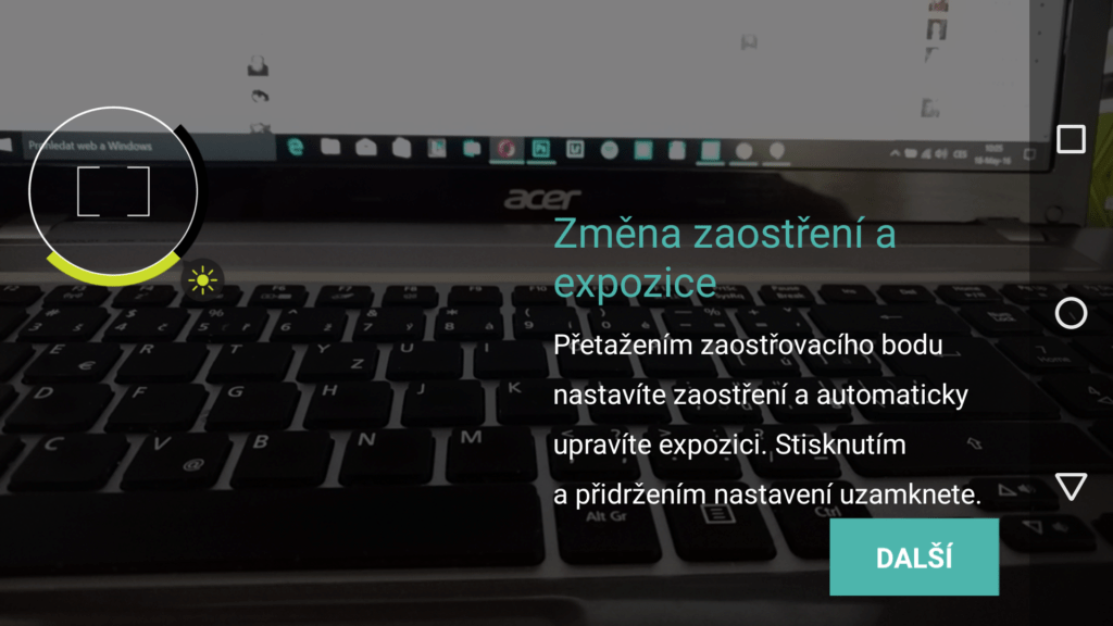 Moto X Play aplikace fotoaparátu 2